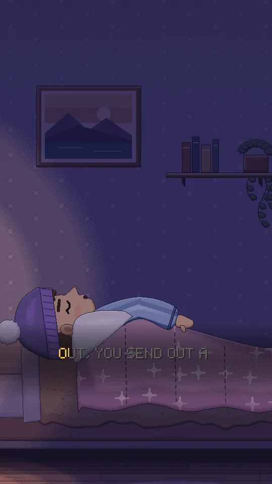 Pixel: night atmosphere